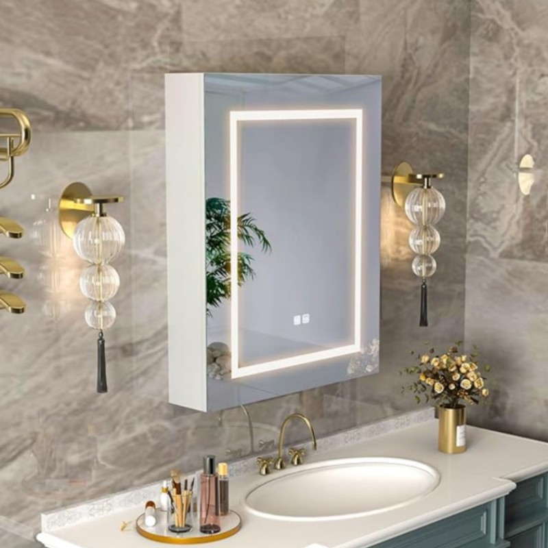 Modern Sleek Wall-hung Bathroom Cabinet