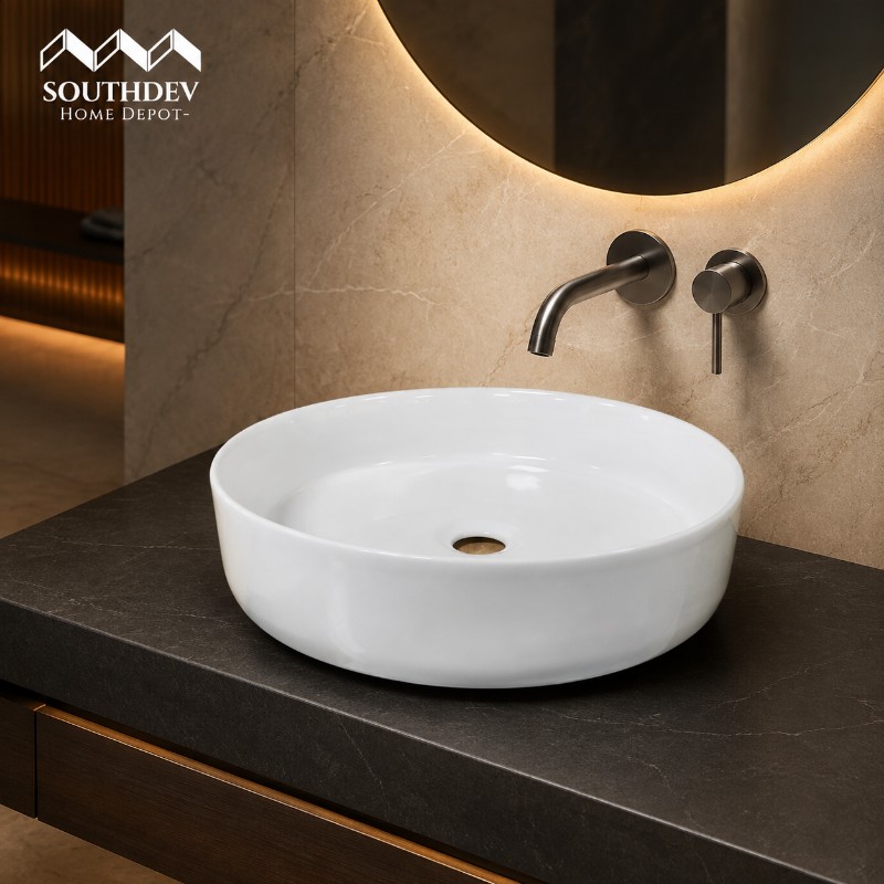 Ceramic Round Basin
