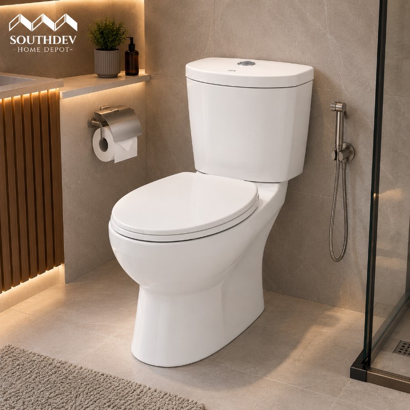 Zen Two-Piece Toilet Bowl
